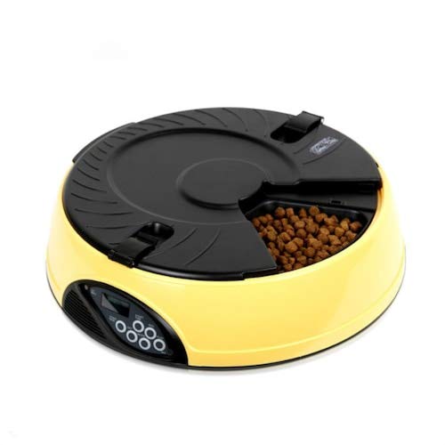 Una Botella De Agua para Perros Un Vaso De Agua para Gatos Perros Gatitos Vajilla Utensilios De La Mascota Utensilios - Amarillo M