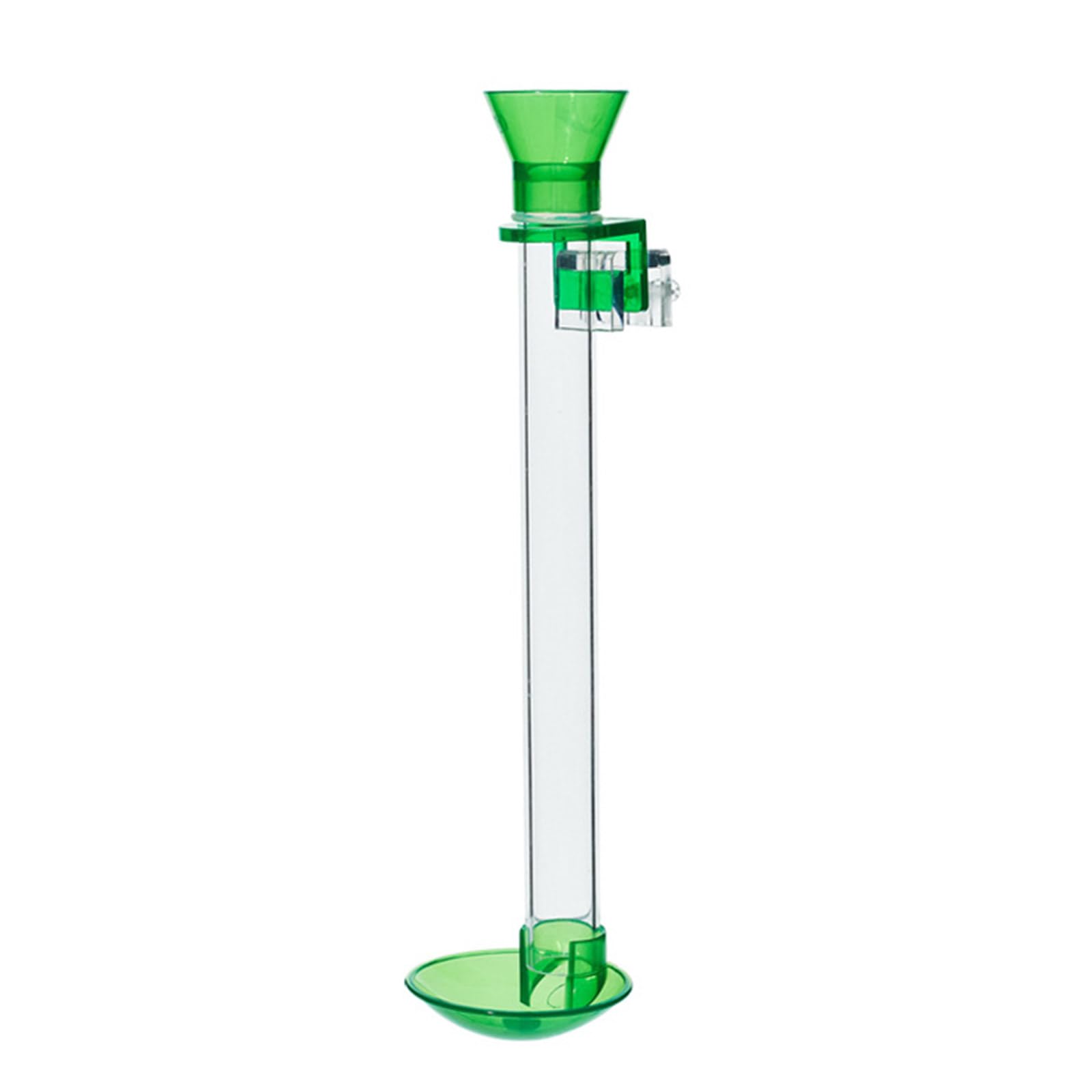 Clear Acrylic Shrimp Feeding Tube with Clip 6 Size, 25CM