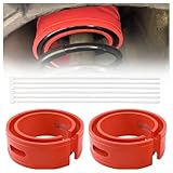 2PCS Coil Spring Spacers for Cars Includes Ties,Upgraded Car Coil Spring Booster Fits 1.5