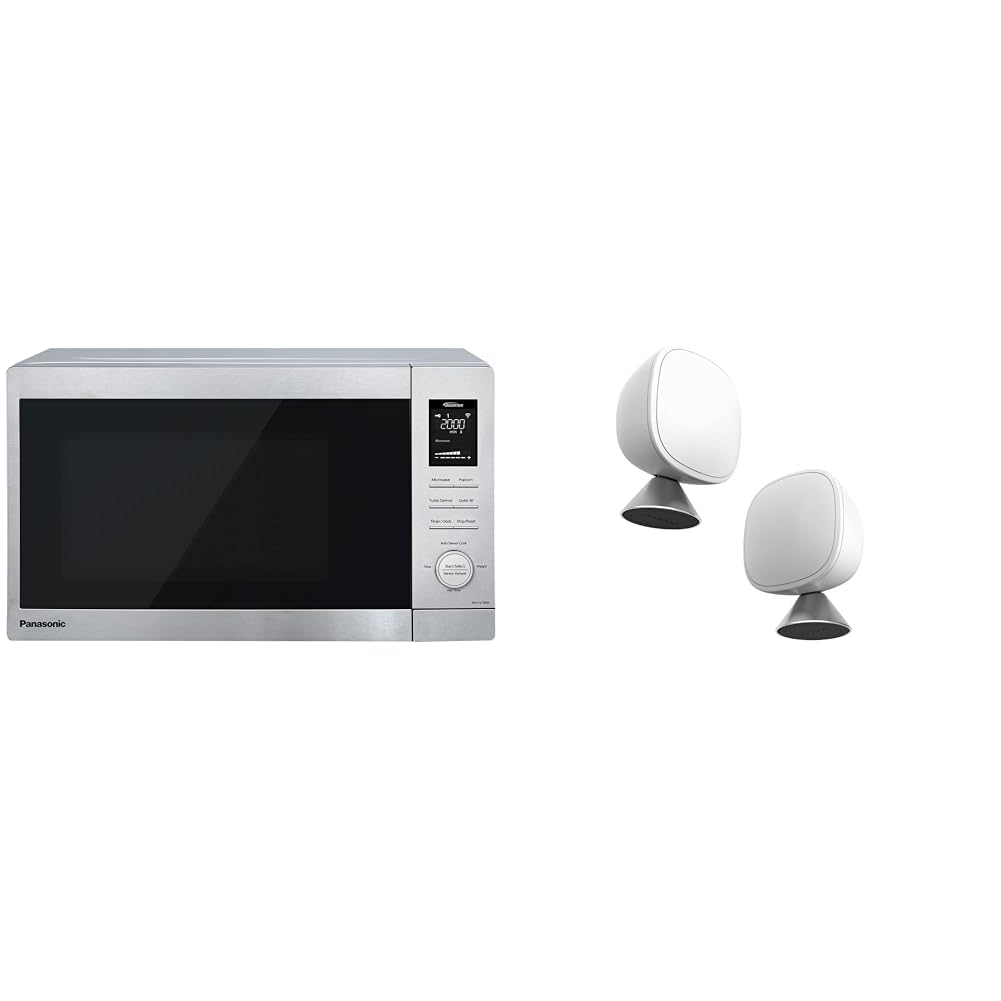 Panasonic 1 4 cu ft Smart Inverter Countertop Microwave Oven 1200Watt Alexa Compatible Genius Sensor Stainless Steel 6