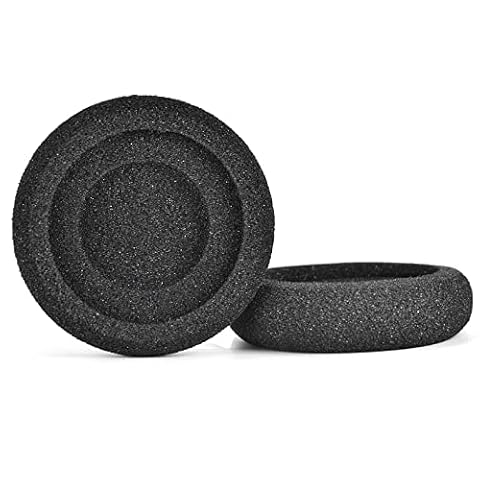 XBERSTAR Zapasowe nauszniki z gąbki do słuchawek Jabra Evolve 65 poszewka na poduszkę do Jabra Evolve 20 20se 30 30II 40 65 65+ (1 para gąbki na uszy)