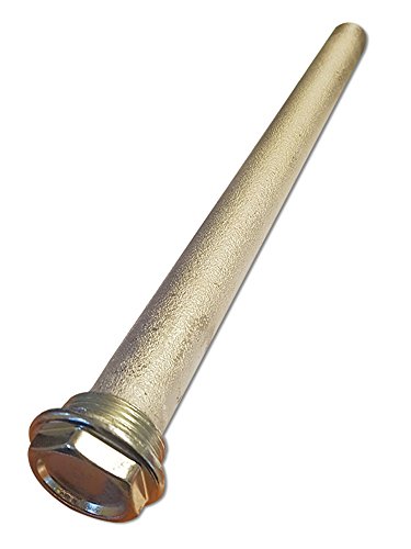 'Magnesiumanode für Wasserkocher farbnasen, Anschlüsse 11/4 Länge 320 mm