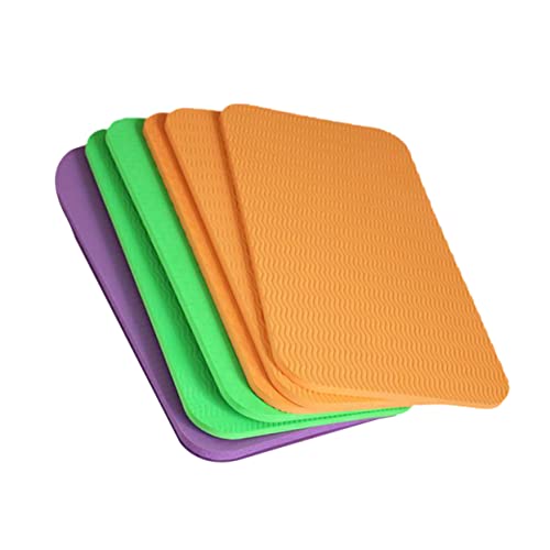 Rodilleras de yoga de material resistente TPE antideslizante con cojín acolchado pack de 10
