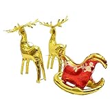 Photo Gallery holidyoyo 1set palloncini decorativi natalizi forma di renna con slitta decorazioni per feste compleanni e ambienti palloncini alluminio resistenti e sicuri per la casa celebrazioni Photo Gallery holidyoyo 1set palloncini decorativi natalizi forma di renna con slitta decorazioni per feste compleanni e ambienti palloncini alluminio resistenti e sicuri per la casa celebrazioni