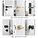 Door Handle Baby Proof, 2 Pack Door Locks for Kids Safety No Drilling, Strong 3M Adhesive Door Lever Lock Child Proof Cabinet Simple Install and No Tools Needed, White