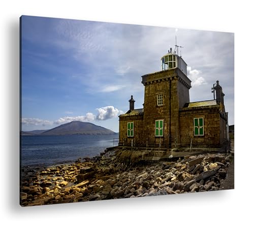 Peinture phare sur toile Deyoli pour une ambiance zen