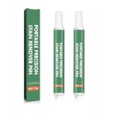 Haiqing Advanced Stain Bleach Pen for Clothing - Essential Travel Size Toiletries and Accessories - Instantly Remover New Sta*ins for All Clothes, Perfect for Travel (2pcs)