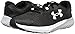 Under Armour Men's Charged Rogue 3 4E Running Shoe, (002) Black/Mod Gray/White, 12