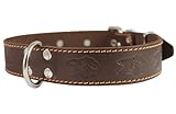 Genuine Leather Dog Collar 1.4