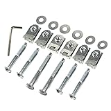 FEXON Truck Bed Mounting Bolt Kit Replacement for Ford Ranger 1983-2011, Mazda B2300 B4000 1994-2010, B3000 1994-2008, B2500 1998-2001 Replaces 924-310 N802286-S101 9XB03-33402