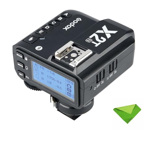 Godox X2T-N TTL ���C�����X �t���b�V�� �g���K�[ �j�R���p,1/8000s HSS�ATCM �@�\�ABluetooth �ڑ��T�|�[�g�A5 �̌ʂ̃O���[�v �{�^��