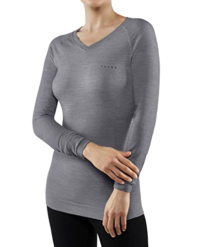 T-shirt manches longues FALKE Wool-Tech Light pour vos randonnées et running en hiver
