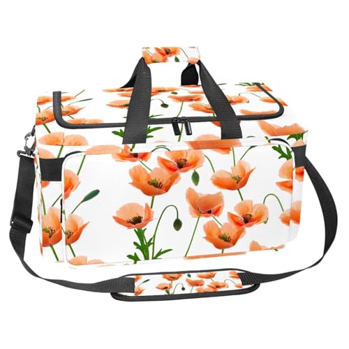Grand sac de sport de 30 L multicolore avec organiseur de voyage de 25x48x26cm