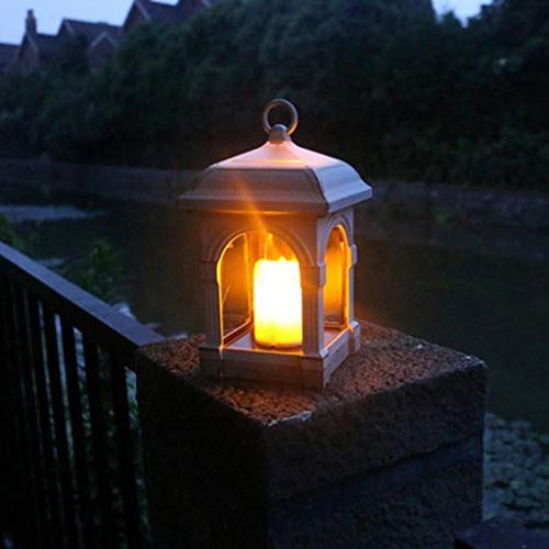 Homyl Impermeável Ao Ar Livre Lanterna de Suspensão Auto Sensor Decoração Jardim Luz Solar