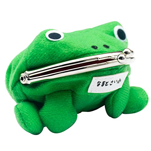 Anime Cosplay Plush Frog Coin Purse, Frog Change Pouch, Anime Frog Money Bag, Frog Coin Wallet For Halloween Cosplay #TOP28