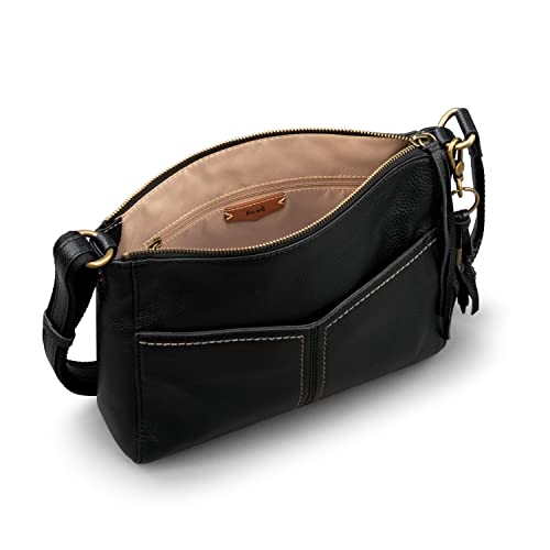 Image of The Sak Alameda Leather Crossbody Purse - Leather Women's Handbag for Everyday & Travel - Cross Body Bag With Zipper