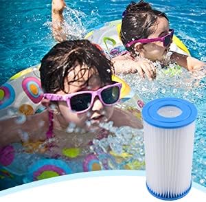 Klabb Type III for 58012E A C for 29000E/59900E Swimming Pool Filter Pump Cartridge Replacement 4.2"x8" for Use in 500/800/1500 Gallon Filter Pumps(2 Pack)