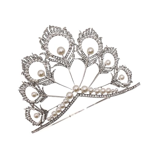 Couronne de mariage avec perles Gatuida : accessoire de tête idéal pour grand jour de fête
