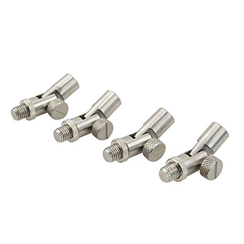 Lot De 4 Supports Canne à Pêche Carpe En Caoutchouc - Accessoires Pêche Hirisi