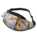 JOCHUAN Fanny Pack Sac de Taille Mignon Épouvantail Poupée Voyage Fanny Pack pour Hommes avec Prise pour Casque et Bretelles Réglables Hommes Taille Pack pour Voyage Sports Randonnée