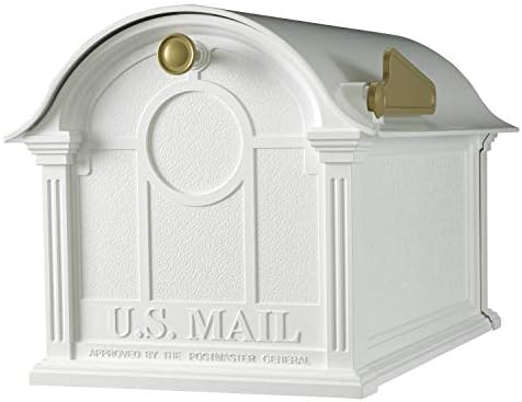 Whitehall Products Balmoral Mailbox, White