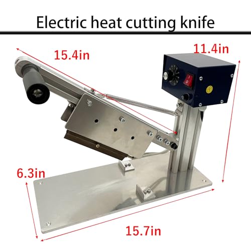 INTBUYING 220V Electric Heat Cutting Knife 300W Power Cutting length 6" Heat Cutting Knife for Braided Tape