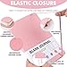 EOOUT Blank Journal Notebook for Women, A5 160 Pages Leather Hardcover Notebooks for Writing, Sketch, Drawing, 100gsm Paper, 5.7 X 8.3in (Pink)