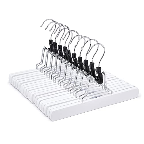 Amazon Basics WHS02513103 Wooden Pants Hangers thumb #1