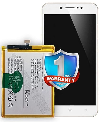 Image of Original B-B2 Battery for Vivo V5 / V5S /Y66 / Y66L / Y67 / Y69 Battery with1 Year Warranty ** (Y00000150)