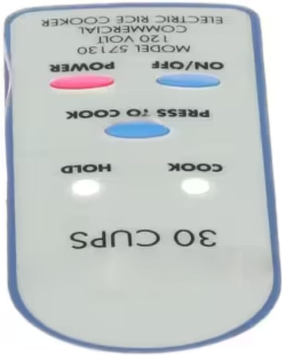 Fits Town Food Service 57130 120 Volt Label, Control Housing