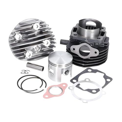  Kit cilindro Naraku 102 cc 55 mm inclusa testa per Vespa V50, Special, PK, Ape