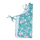 Motif floral : le tablier présente un beau motif floral à la fois délicat et attrayant visuellement, tablier de chef, tabliers pour enfants pour filles