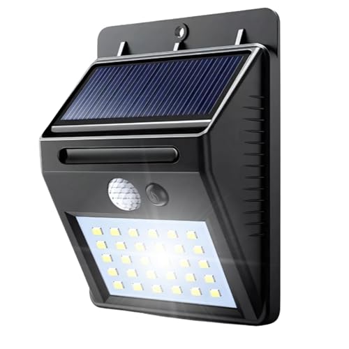Kit Luminária Solar LED Arandela com Sensor de Presença – Segurança, Economia e Iluminação Inteligen