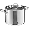 Cuisinart 11-Piece Cookware Set, Chef's Classic Stainless Steel Collection 77-11G & French Classic Tri-Ply Stainless 6-Quart Stockpot with Cover