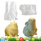 Cadeau et activité parfaits : idéal pour les liens familiaux, les fêtes de bricolage, la décoration saisonnière ou les cadeaux pour les amis, ce moule en forme de lapin de Pâques ajoute du plaisir, de la créativité et du charme aux accents de la maison ou aux cadeaux faits à la main.