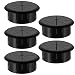 HYCC 2" Flexible Desk Grommet -New- Color: Black - 5 Pack