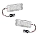 MOFORKIT LED License Plate Light White Compatible with 2011 to 2018 Ford Explorer/Fiesta, 2013 to 2018 Ford Fusion/Escape, 2015 to 2018 Lincoln MKC