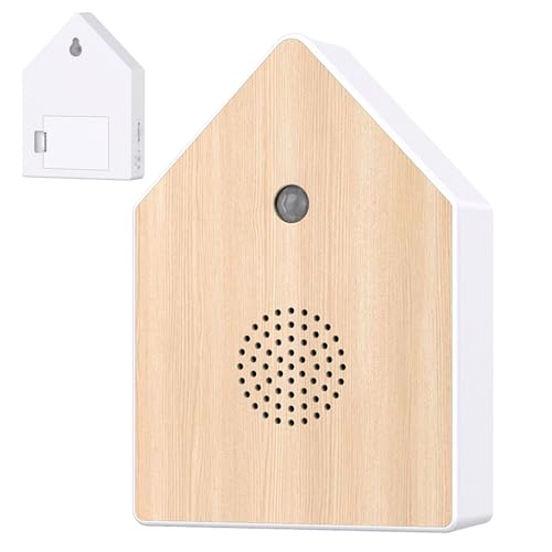 Dispositivo de sonidos de pájaros y caja natural activada por movimiento para habitación