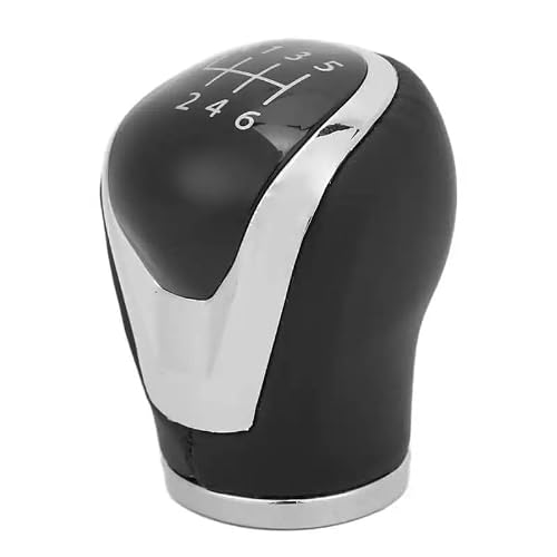 Cakievro 6 Speed Gear Shift Lever Knob Shifter Head Manual Replacement for Ni-ssan Qa-shqai J11 X‑Trail T32 2016 2017