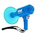 Pyle Megaphone Bullhorn and Flashlight - 40W Portable Megaphone Includes Rechargeable Battery, Alarm Siren, Adjustable Volume, LED, Indoor Outdoor