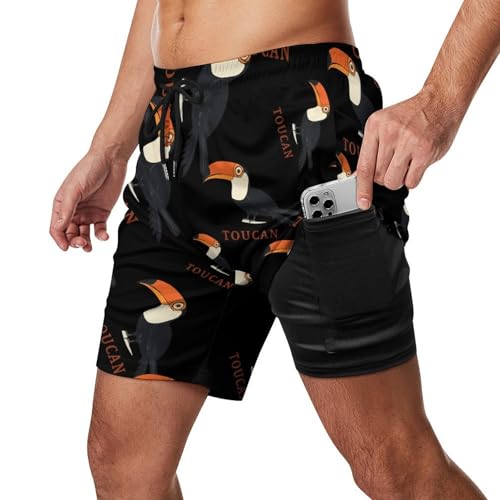 Pantalones cortos de playa para hombre ligeros con cordón elástico para disfrutar del sol 2