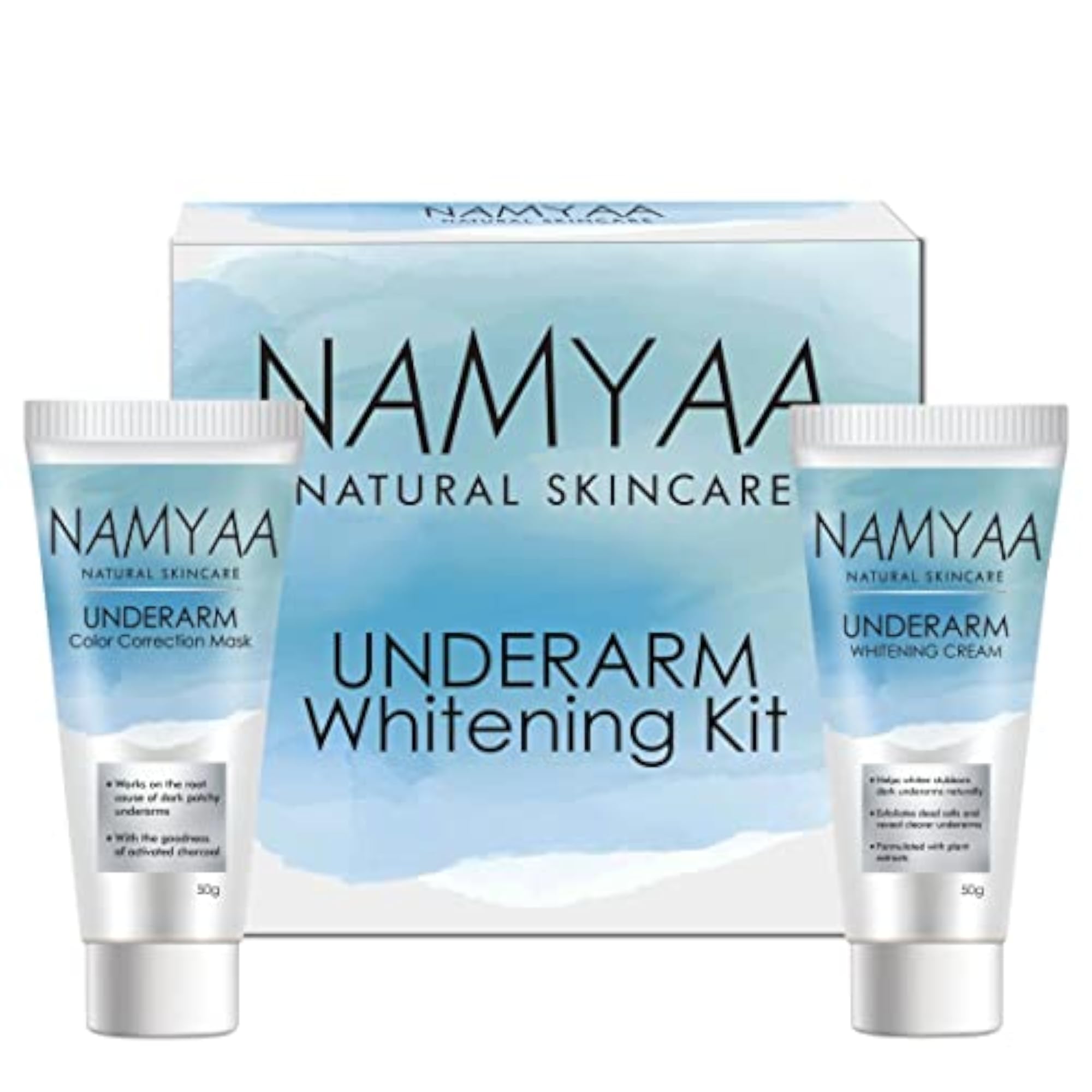 Dark Underarm Kit with Cream & Color Correction Mask
