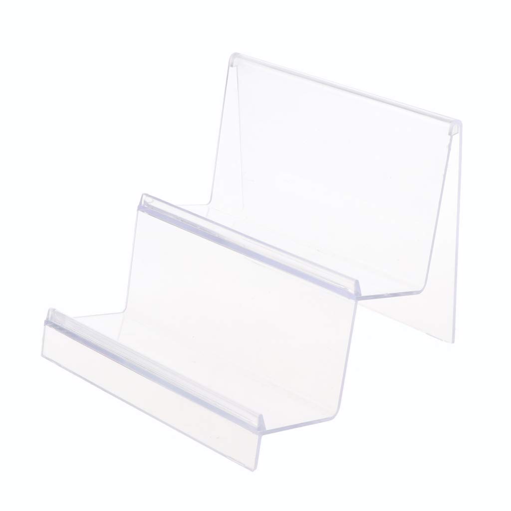 CATSRE Xuebai واضح الاكريليك المحفظة عرض موقف حامل حقيبة يد جلدية محفظة مجوهرات حامل المحفظة عرض موقف B #