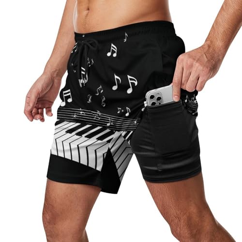 Supdreamc Relaxed Swim Trunks Big & Tall Board Shorts for Boys Mens, Quick Dry Sportwear