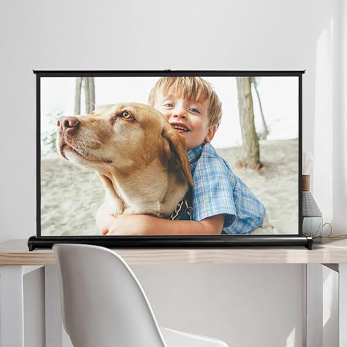 Pantalla manual portátil para proyector 50 pulgadas 16:9 miniatura 3