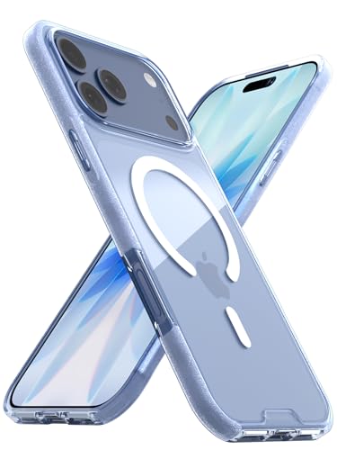 Smartish® iPhone 17 Pro Max MagSafe Clear Case - Gripmunk Magnetic Slim Case [Lightweight + Protective] Anti-Yellowing Thin Grip Clear Cover for Apple iPhone 17 Pro Max - Clearly Clear