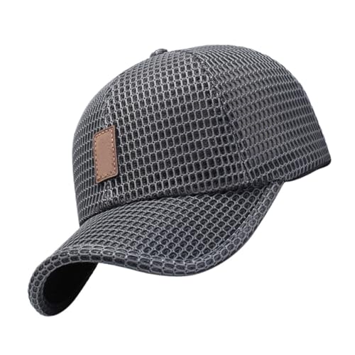 Sun Protection Baseball Cap Casual Peaked Cap Mesh Sports Hat
