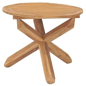 Generisch Generisch Garten-Esstisch Ø90x75 cm Massivholz Teak,Möbel,Gartenmöbel,Gartentische-316168 Generisch Generisch Garten-Esstisch Ø90x75 cm Massivholz Teak,Möbel,Gartenmöbel,Gartentische-316168