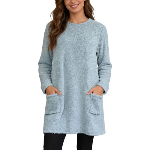 Robe longue manches longues casual idéale pour cocooning et sorties