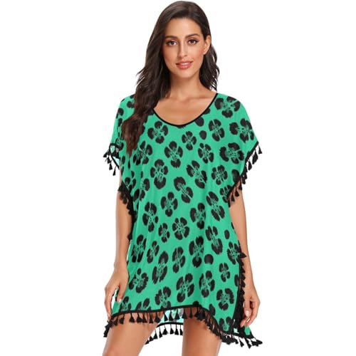 Robe en mousseline de soie imprimée Wudan pour rester fraîche et élégante sous la chaleur